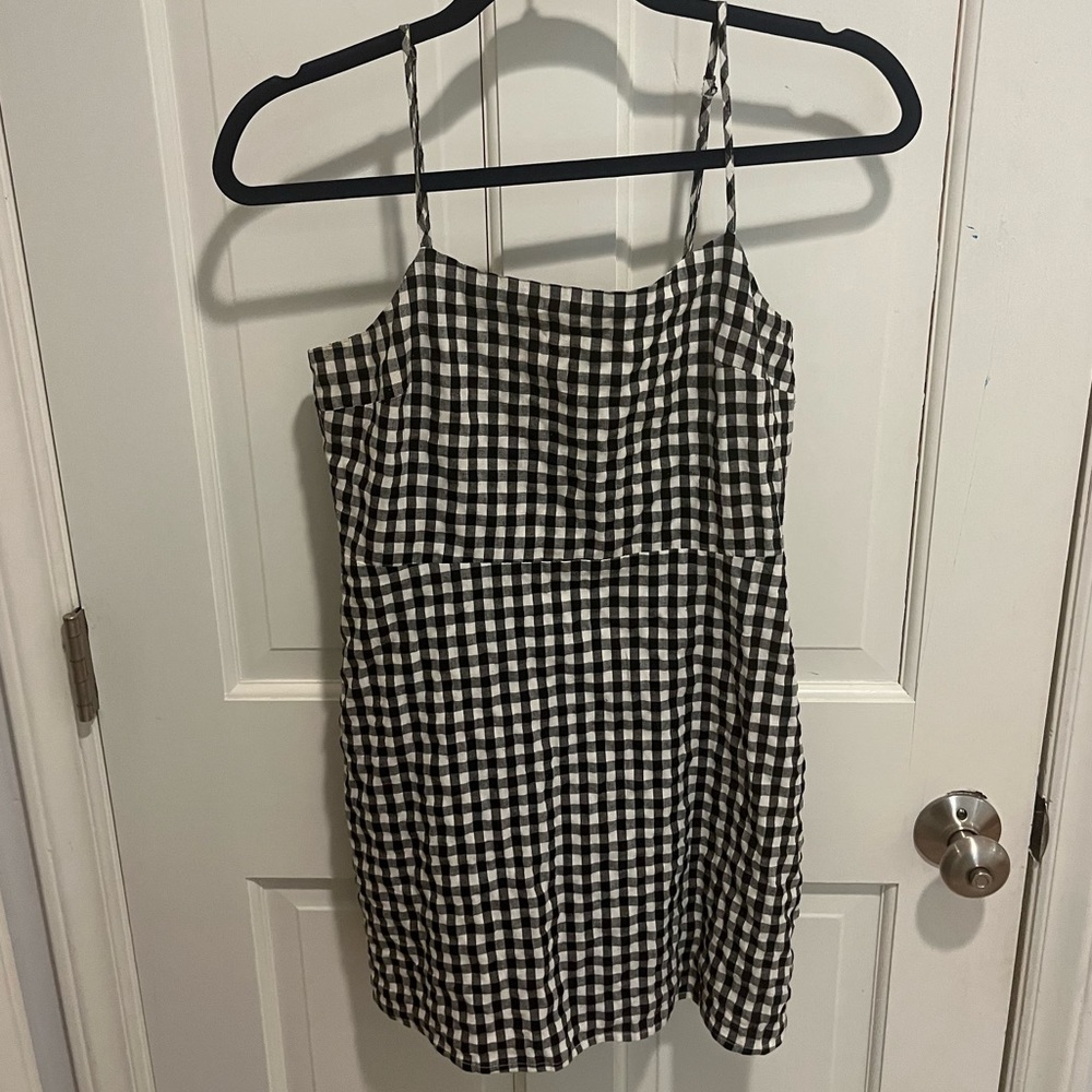 Victoria and Sophia open back dress